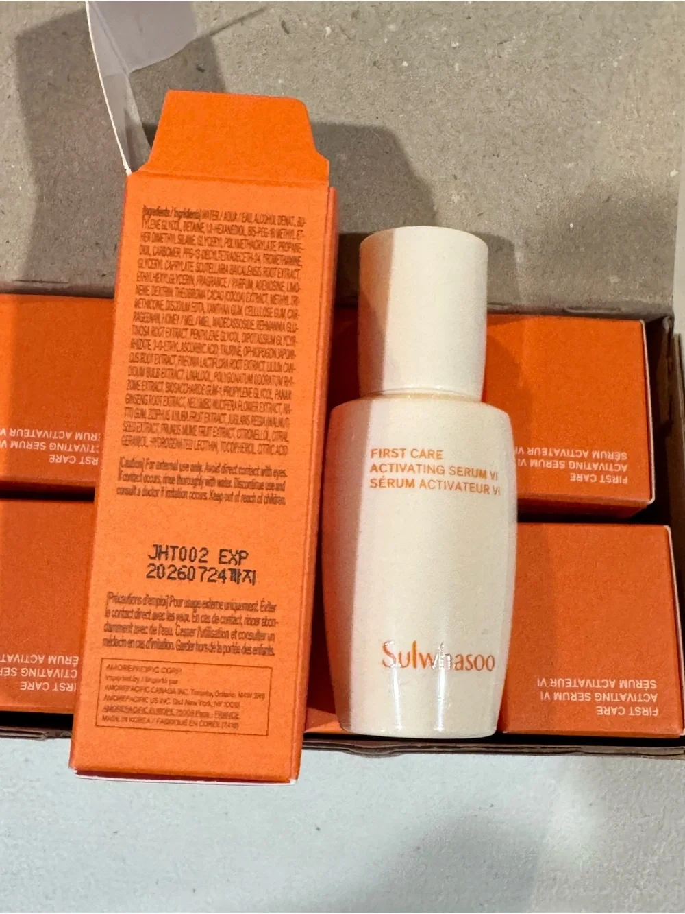 Sulwhasoo First Care Activating Serum VI 8ml Exp 7/26